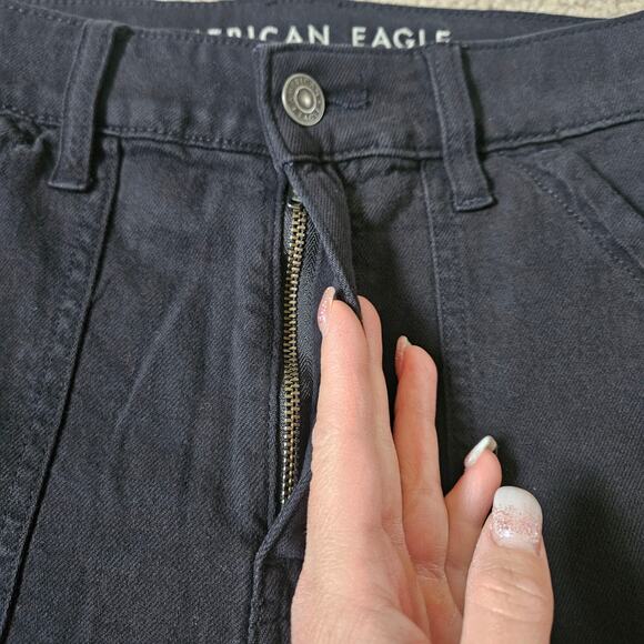 American Eagle AE Super High Rise Baggy Wide Leg 2L - Picture 5 of 8